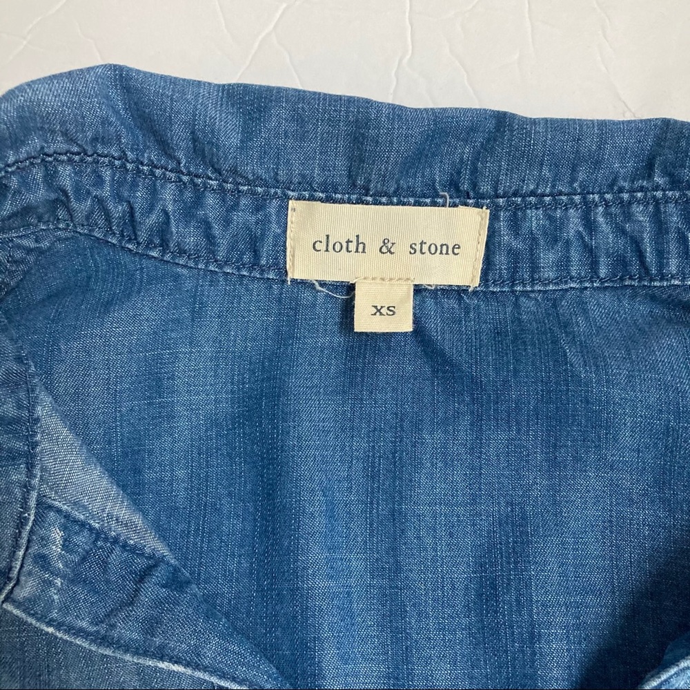 Cloth & stone denim dress size XS - Picture 7 of 9